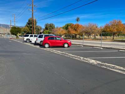Emmerton Elementary School Parking Lot in San Bernardino