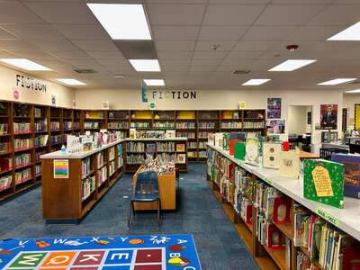 JT Stevens Elementary School Library in Fort Worth