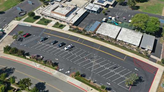 Turtle Rock Elementary School Parking Lot in Irvine 2