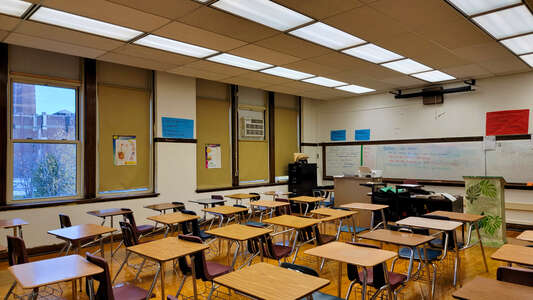 Gage Park High School Classroom Standard in Chicago
