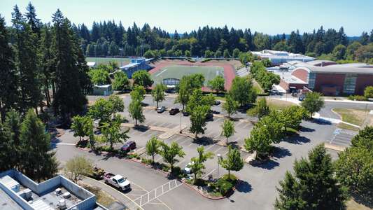 Parking Lot - Back