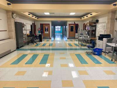 Mills Elementary School POD Upstairs in Austin 2