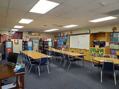 Alessandro School Library in Moreno Valley