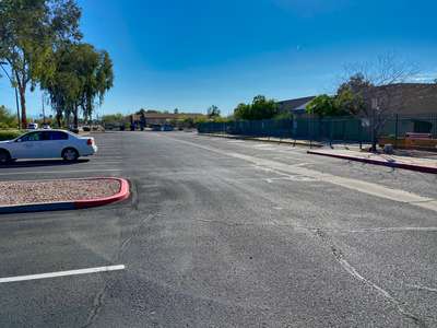 Patterson Elementary School Parking Lot in Gilbert