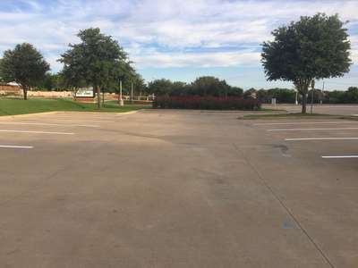 Annette Perry Elementary School Parking Lot - Front in Mansfield