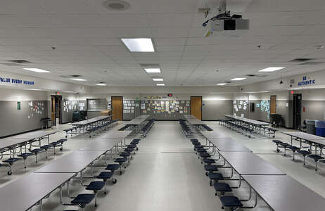Dr. J.C. Cannaday Elementary School Cafeteria in Mesquite