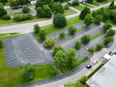 Glendover Elementary School Parking Lot in Lexington