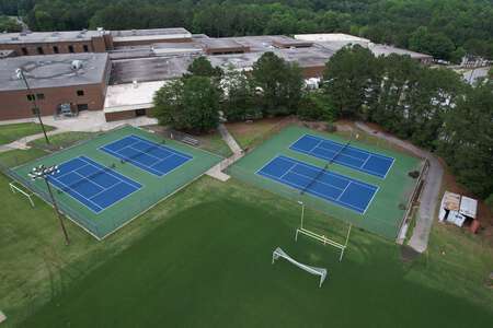 Shiloh High School Tennis Courts in Snellville