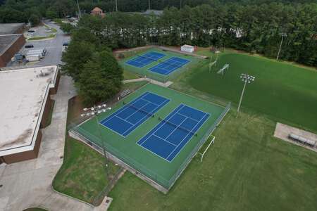 Shiloh High School Tennis Courts in Snellville