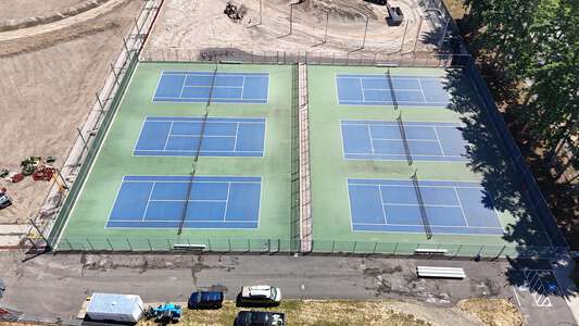 Lake Washington High School Tennis Courts in Kirkland