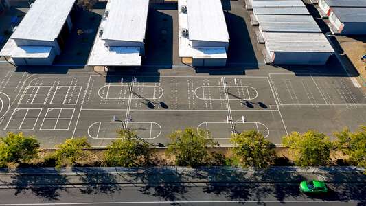Cooper Elementary School Outdoor Basketball Courts in Vallejo