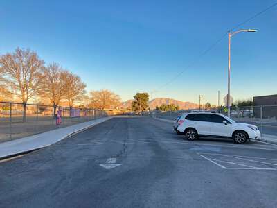 Squires - C. P. Elementary School Parking Lot - Back in North Las Vegas