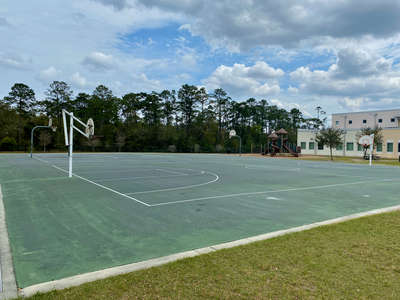 Forsyth Woods Elementary School Outdoor Basketball Courts in Orlando 2