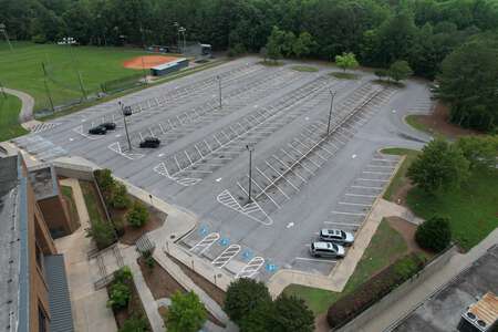 Shiloh High School Parking Lot - Main Front in Snellville