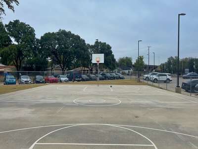 H S Thompson Elementary School Outdoor Basketball Courts in Dallas