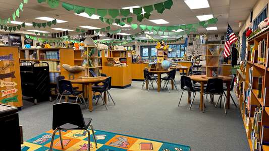 Mountain Vista Elementary School Library in Fillmore 3