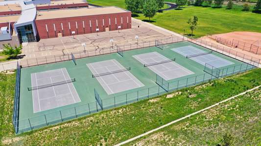 Rocky Top Middle School Tennis Courts in Thornton
