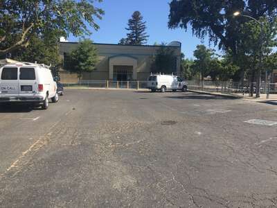 C.E. Dingle Elementary School Parking Lot in Woodland