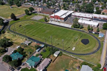 Irving Middle School Track & Field in Pocatello