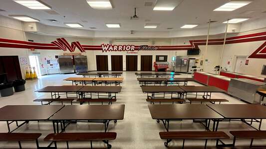 Mae Hensley Junior High School Cafeteria in Ceres 3