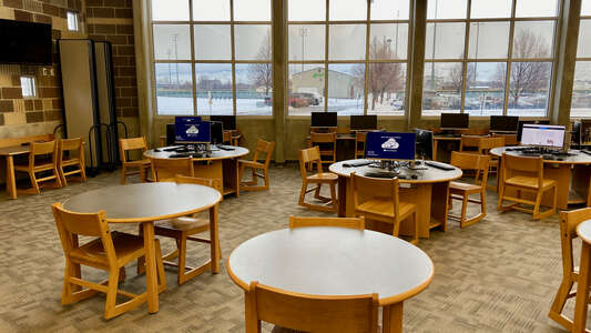 Mountain View High School Library in Meridian
