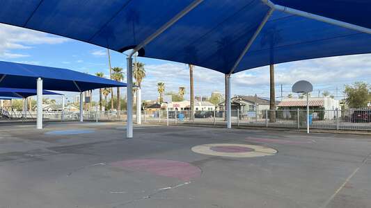 Emerson Elementary School Outdoor Basketball Courts in Phoenix