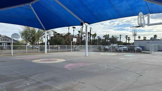 Emerson Elementary School Outdoor Basketball Courts in Phoenix