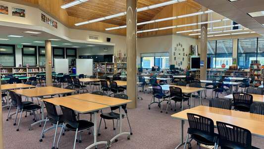 Union Middle School Library in San Jose