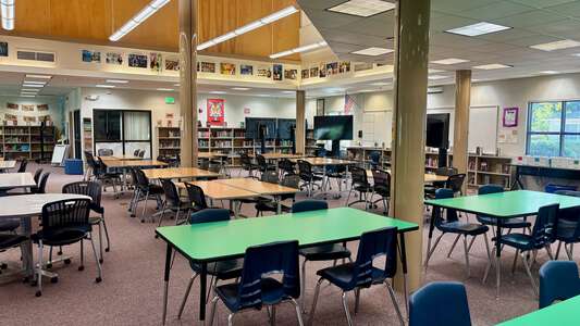 Union Middle School Library in San Jose