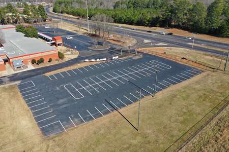 Big Creek Elementary School Parking Lot 1 in Cumming
