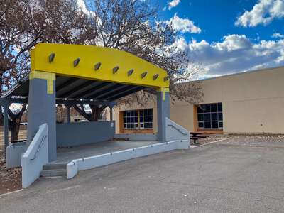 Reginald Chavez Elementary School Outdoor Stage in Albuquerque