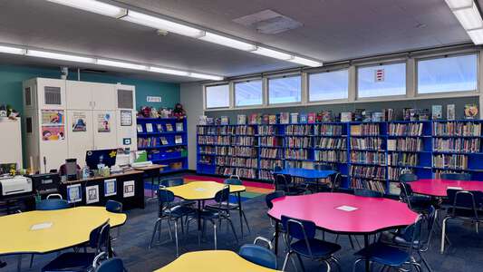 El Rincon Elementary School Library in Culver City
