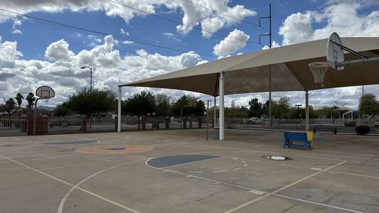 Paul Laurence Dunbar Institute Outdoor Basketball Courts in Phoenix 1