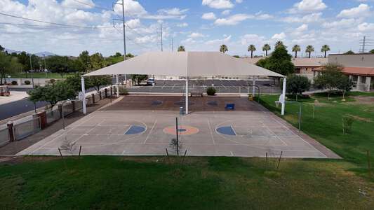 Paul Laurence Dunbar Institute Outdoor Basketball Courts in Phoenix 2