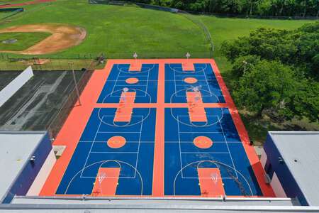 Outdoor Basketball Courts