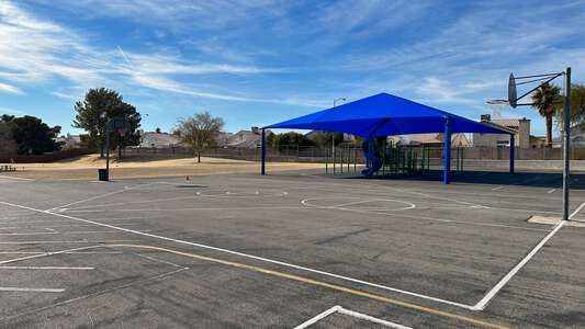 Katz - Edythe & Lloyd Elementary School Outdoor Basketball Courts in Las Vegas