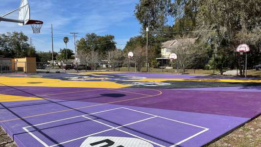 Outdoor Basketball Courts