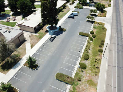 Divisadero Middle School Parking Lot 1 in Visalia