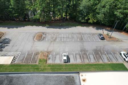 Suwanee Elementary School Parking Lot - Rear in Suwanee