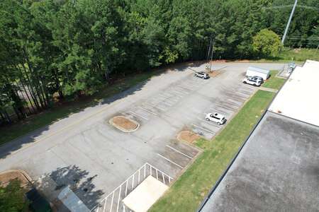 Suwanee Elementary School Parking Lot - Rear in Suwanee