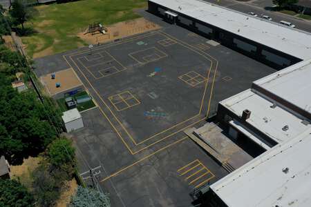Greenacres Elementary School Blacktop in Pocatello