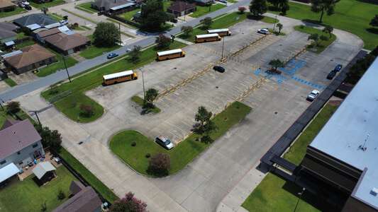 Truman School Parking Lot - Front in Marrero 2