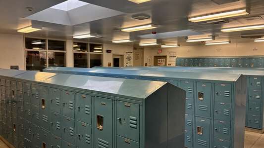 Rancho Viejo Middle School Boys Locker Room in Hemet