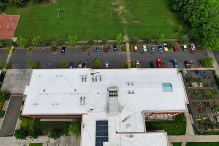 Grant High School Parking Lot in Portland 2