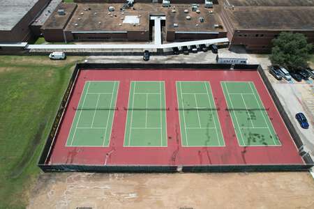 Eisenhower High School Tennis Courts in Houston