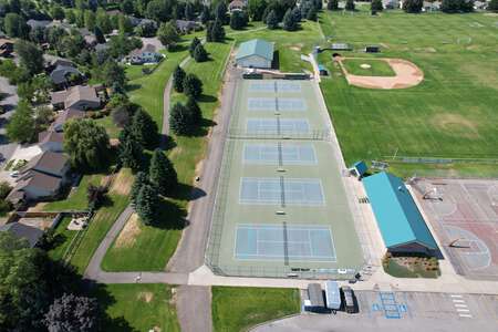 Lake City High School Tennis Courts  in Coeur d' Alene 2