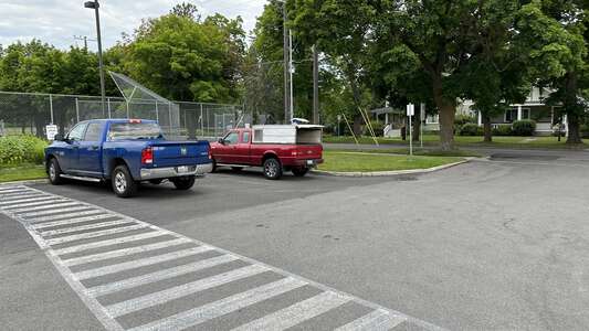 Roosevelt Elementary School Parking Lot in Spokane