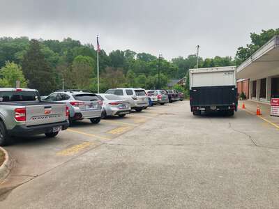 Mount Olive Elementary School Parking Lot in Knoxville 2