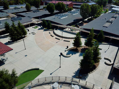 Cupertino High School Quad - Rally Court in Cupertino