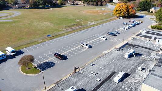 Independence Middle School Parking Lot - Side in Virginia Beach